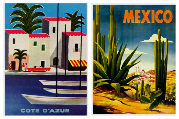Vintage Travel Posters - The  Vintage Vamp